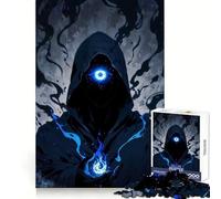Azure Seer︰ Watcher Beyond The Veil Puzzles pour Adolescents 1000 pièces Sharp Memory Leisure Pleasure Neast Edges Cadeau d'hiver (50x75cm)