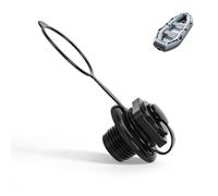 AzureRay 23,5 mm Bouchon de Valve de Rechange pour Baignoires Gonflables, Canoe Gonflable, Spas, Piscines et Jacuzzis - Compatible avec Bestway - Couvercle en Plastique Robuste