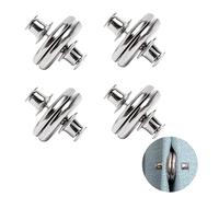 AzureRay 4 pièces Embrasses Rideau magnétique, Aimant pour Rideaux et Rideau de Douche - Accessoires puissants Anti-Vent pour Nappe et Voilage