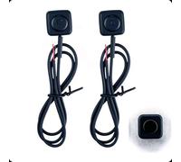 AzureRay Bouton Poussoir 12V Lot de 2 Mini Interrupteurs Momentanés | Mini Interrupteur 12V Montage en Surface pour Contrôle Industriel et Projets Électroniques