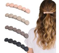 AzureRay Lot de 4 pinces à cheveux pour femmes,Petites Pinces à cheveux pour cheveux fins,Ensemble élégant pour femmes et filles, Pince parfaite pour cheveux fins