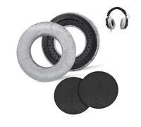AzureRay Oreillettes de Remplacement pour Beyerdynamic DT 770 Pro/DT 990 Pro/DT 880 Pro - Coussinets Épais et Doux pour Casque (Gris)