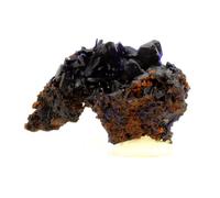 CHESSYLITE (AZURITE) - Pierre Naturelle en Provenance de France, Chessy-les-Mines - Cristal Bleu Profond, Lithothérapie, 81.0 ct - Certificat d'Authenticité Inclus 30 x 25 x 20 mm Bleu G