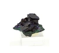 AZURITE + MALACHITE en provenance du Mexique, Mine de Milpillas, Sonora - Pierre naturelle multicolore avec des propriétés de guérison et de protection 94.2 ct - Certificat d'Authenticité Inclus 30 x 26 x 15 mm