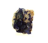 AZURITE - Pierre Naturelle en Provenance de France, Le Pradet - Cristal Bleu Profond, Pierre de Méditation et de Sagesse 64.0 ct - Certificat