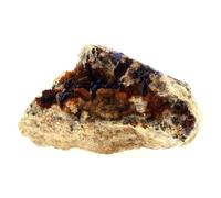 Azurite + Quartz. 1585.0 Ct. Concepción Del Oro, Zacatecas, Mexique.