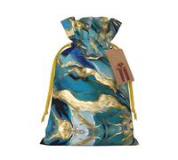 Azurite Sacs cadeaux réutilisables avec cordon de serrage pour bijoux et cadeaux, pour les occasions festives