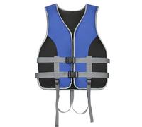 AZVFLY Gilet de Sauvetage pour Adulte: Gilet de Sauvetage en Tissu Oxford 600D Avec Boucle Réglable, un Cadeau pour les Amateurs de Sports Nautiques Adapté à la Natation, au Surf, au Jet Ski(Blue,XXL)