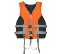 AZVFLY Gilet de Sauvetage pour Adulte: Gilet de Sauvetage en Tissu Oxford 600D Avec Boucle Réglable, un Cadeau pour les Amateurs de Sports Nautiques Adapté à la Natation, au Surf, au Jet Ski(Orange,XX