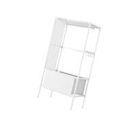 Azxcvbnm Armoire de rangement fonctionnelle facile à construire pour divers espaces de vie