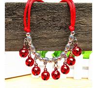 Azxcvbnm Collier pour chien avec clochettes réglables - Collier anti-perte de style tibétain tibétain pour filles