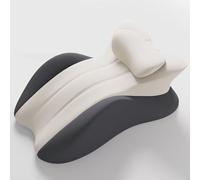 AZXYYEHD Oreiller De Lecture pour Lit, Multifonctionnel Coussin Incliné, Ergonomique Wedge, Oreiller De Sommeil, Oreiller Couché, Idéal pour Lire, Travailler, Relaxation, Regarder La TV(2)