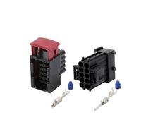 AZYUERHI Phares Avant Connecteur Phare Voiture 10 Broches 1-965424-1 | Connecteur de faisceau de câbles étanche 1-965423-1, noir, mâle et femelle pour phares de voiture(10P FEMALE MALE-1 SET)
