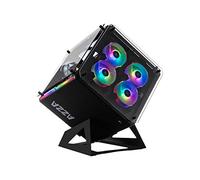 Azza Cube 802 Full-Tower Boîtier PC (Full-Tower, PC, SPCC, Noir, ATX, Micro ATX, Mini-ITX, Jeux)