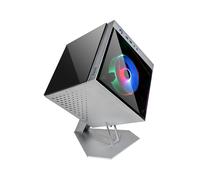 AZZA Cube Mini 805G Silver GAMING mit Sichtfenster - Cube-Gehäuse - ATX ( CSAZ-805 )