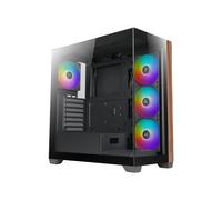 Azza Neptun Midi Tower Noir/Bois (CSAZ-491) : ATX/mATX/ITX, 1x3.5", 2x2.5", 7 slots, Vent. Lat. 3x120mm, CPU 170mm, GPU 300mm, USB 3.2 Gen 1