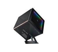 Boitier Cube ATX Azza Regis RGB avec panneaux vitrés (Noir)