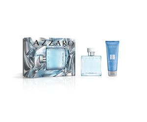 AZZARO - Chrome - Coffret Eau De Toilette + Gel Douche Cheveux & Corps