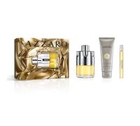 AZZARO - Wanted - Coffret Eau De Toilette + Gel Douche Cheveux & Corps + Vaporisateur Voyage