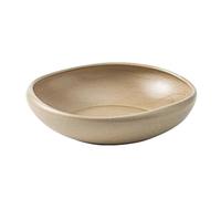 AZZAZETES Assiettes en Céramique Assiette creuse en céramique rétro, assiette à salade de restaurant, soupe, assiettes dessert, vaisselle créative Assiettes de Cuisine