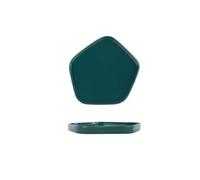 AZZAZETES Assiettes en Céramique Assiette de vaisselle irrégulière d'Europe du Nord nourriture occidentale steak pâtes salade fruits Assiettes de Cuisine