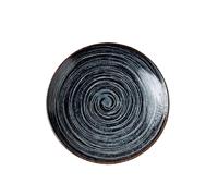 AZZAZETES Assiettes en Céramique Assiette rétro en céramique dégradée de 8 pouces, assiette à Steak, légumes, occidentale Assiettes de Cuisine