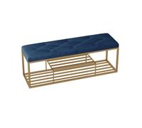 AZZAZETES Banc à chaussures léger de luxe tabouret à langer porte simple porte porte chaussures entrée nordique étagère à chaussures peut s'asseoir tabouret bas tabouret de rangement banc à chaussures
