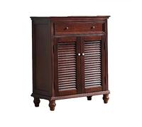 AZZAZETES Meuble à Chaussures Armoire à Chaussures Nordique en Bois Massif entrée de Maison Grande capacité Hall Armoire de séparation casier Porche étagère à Chaussures Étagère à Chaussures