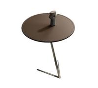 AZZAZETES Table basse B & Room Creative Table d'appoint Home Living Sofa Coin Art Round Small Coffee Sofa Side Table