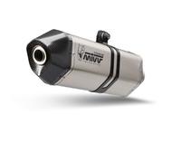 Mivv Speed Edge Bmw R 1250 Gs/adventure 19-23 Homologated Slip On Muffler Argenté Homologated