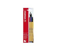 [B-10213-10-2] Stabilo Lot de 2 Lots de 3 Stylo-Feutre POINT 88 Pointe Fine ...