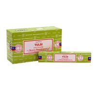 B/12 Tulsi Incense Sticks by Satya (12/50)