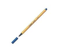 STABILO Stylo feutre pointe fine point 88 - blister x 3 stylos feutres - Bleu