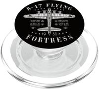 B-17 Flying Fortress Bombardier | B17 Bomber Avión Militaire PopSockets PopGrip pour MagSafe