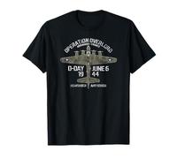 B-17 Operation Overlord D-Day 6 Juin 1944 Imprimé Vieilli T-Shirt