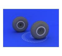 B-17 Wheels For Hk Models - 1:48e - Eduard Accessories