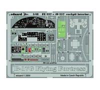 Eduard – Intérieur de cockpit B-17G Flying Fortress pour Revell/Monogram 1:48