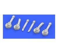 B-17g Turbochargers For Airfix - 1:72e - Accessories