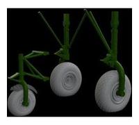 Eduard Accessories 632145 - 1:3 2 B-24 Wheels ( 8spoke Avant Wheel) pour Hobby