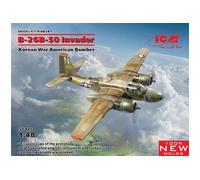 B-26b-50 Invader, Korean War American Bomber- 1:48e -