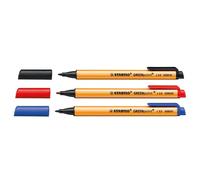 [B-39924-10-4] Stabilo Lot de 4 Lots de 3 Stylos Feutre GREENpoint Pte large ...