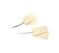 APLI Étiquettes américaines 101578 crème 80×38 mm avec œillet et fil de fer 400 pièces