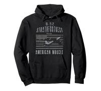 B-52 Stratofortress American Muscle Avion Vintage Sweat à Capuche
