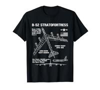 B-52 Stratofortress Specs Avion militaire B52 T-Shirt