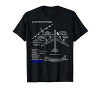 B-52 Stratofortress Specs T-shirt B-52 Bomber T-shirt T-Shirt