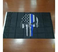 B 90x150 Cm Drapeau Ama De Police De Premier Secours, En Polyester, 3x5 Pieds, Fine Ligne Bleue Drapeau Haute Qualité ""Nipseyteko