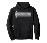 B A C H comme notes de musique musicien de notation allemande Sweat à Capuche