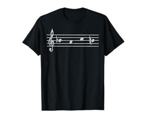 B A C H comme notes de musique musicien de notation allemande T-Shirt