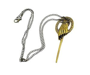 B.a.u.q.o.o. Collier Main du Roi Trône D'épées en Alliage de Zinc Premier Chevalier Ned Stark Accessoires De Voiture Magie Cosplay Idée Cadeau