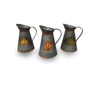 B and B 60943 Pot de fleurs en fer, verre